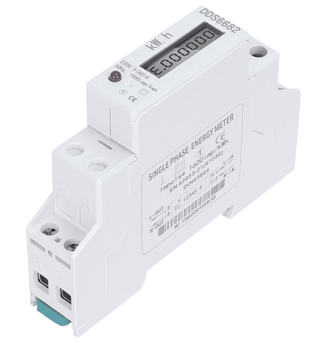 Single Phase DIN Rail Energy Meter