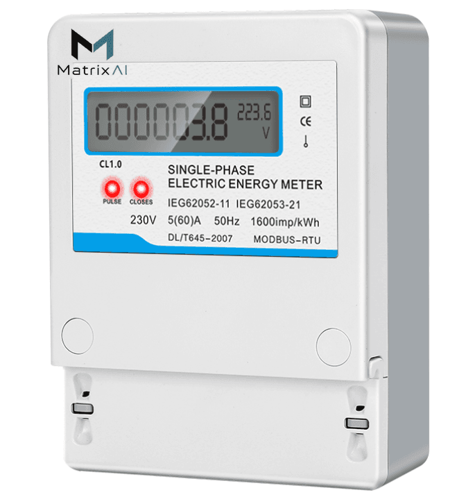 Single Phase Wall Mount Energy Meter